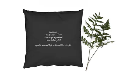Produktbild von MuchoWow® Zierkissen Sofakissen Wohnzimmer Dekokissen 60x60 cm Großvaters Rezept - Zitate - Sprichwörter - Großvater - Sitzfläche - Foto Polster