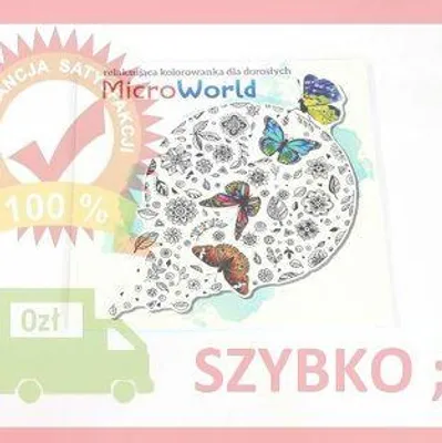 Zdjęcie produktu dla Microworld. Relaksująca kolorowanka dla dorosłych - praca zbiorowa