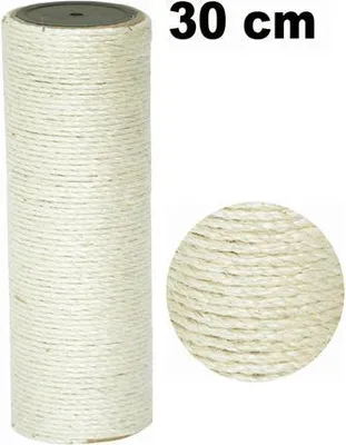 Produktbild von Kratzbaum Ersatz Kratzstamm Sisal - 11 cm Ø - 30 cm Länge