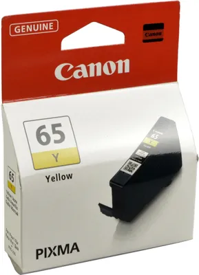 Produktbild von Canon CLI-65Y Tinte Gelb, Gelb, Tinte auf Farbstoffbasis, 12,6 ml, 1 Stück(e), 295 Seiten, Einzelpackung