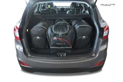 Produktbild von Hyundai Ix35 2010-2013 Kofferraumtaschen Set 4 Stk