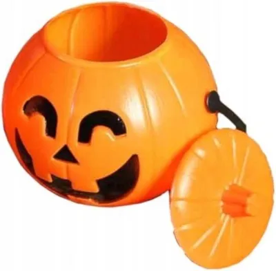 Obrázek produktu pro Plastové halloweenské vědro 18 x 14 cm
