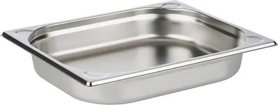 Produktbild von APS 81209 GN 1/2 Behälter, Edelstahl, 32,5 x 26,5 cm, Tiefe 55 mm, 2,8 Liter