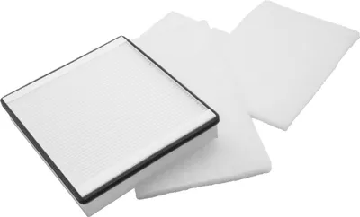 Produktbild von vhbw 3-teiliges Filter-Set Ersatz für Vallox 2502, 105114 für Luftreiniger - Grobstaubfilter, Feinstaubfilter
