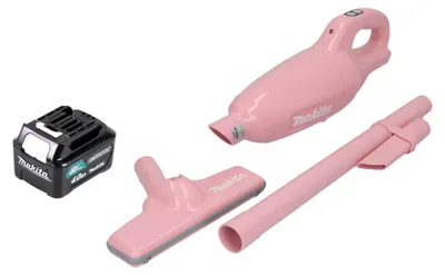 Produktbild von Makita CL 108 FDM1P Akku Staubsauger 12 V max. 0,6 L pink + 1x Akku 4,0 Ah - ohne Ladegerät