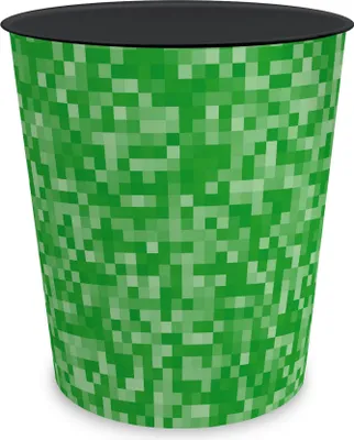 Produktbild von itenga Papierkorb - Motiv PIXEL - ca. 11 Liter