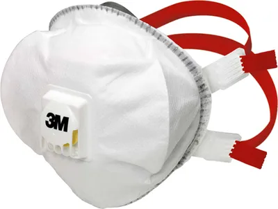 Produktbild von 3M Atemschutzmaske 8835+ FFP3 R D mit Ausatemventil Weiß, One Size