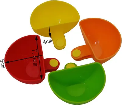 Obrázok produktu pre 4PCS Multi Color Dipping Sauce Dish Bowls Servírovacie misky Nádoba na korenie pre soľ kečup cukor ocot