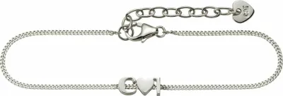 Produktbild von cai Armband 925/- Sterling Silber 15+3cm weiß 360260167-18