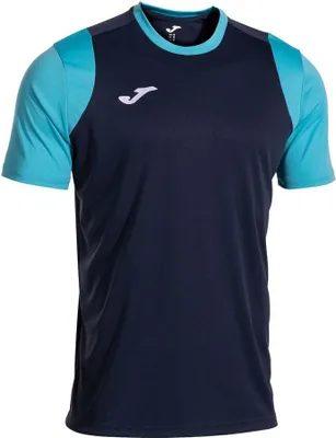 Productafbeelding van Joma Cancha Junior T-shirt met korte mouwen, blauw, maat 4-5 jaar, jongens, blauw, maat 4-5 jaar
