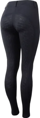 Produktbild von Horze Dea Damen Vollbesatz Reitleggings, Blau, 44