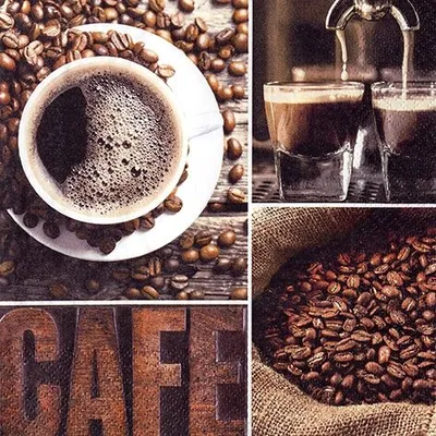 Immagine prodotto di Tovaglioli 25x25 cm - Coffee Flavour
