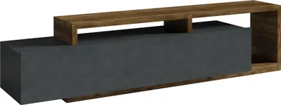Produktbild von Furniture24 Fernsehschrank Bota 40 Unterschrank Lowboard mit Aufsatz und Schublade 219 x 52 x 45 cm Appenzeller/Matera