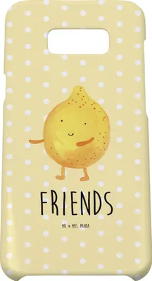 Produktbild von Mr. & Mrs. Panda Samsung Galaxy S8 plus Handyhülle  Beste Freunde Zitrone - Gelb Pastell - Geschenk, Handy, Hülle, Case, Cover, Lustige Sprüche, Fehlende Keywords