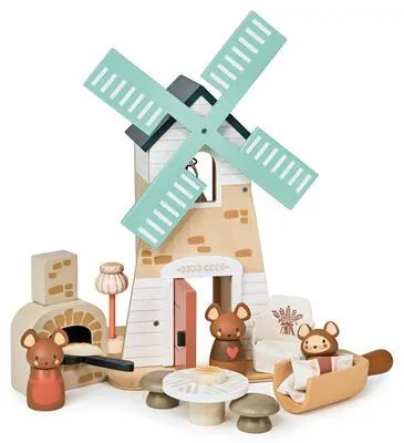 Immagine prodotto di Tender Leaf Toys Windmühle, Spielzeug aus Holz, für Kinder 7508380