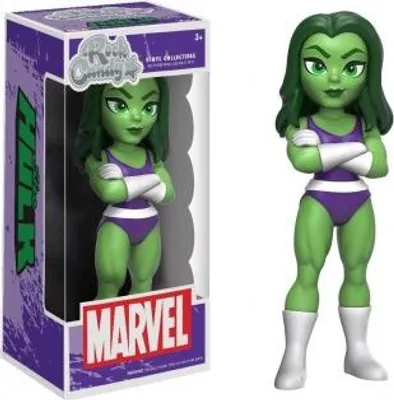 Produktbild von FUNKO ROCK CANDY MARVEL COMICS SHE HULK VINYL FIGURE NEW!  Funko