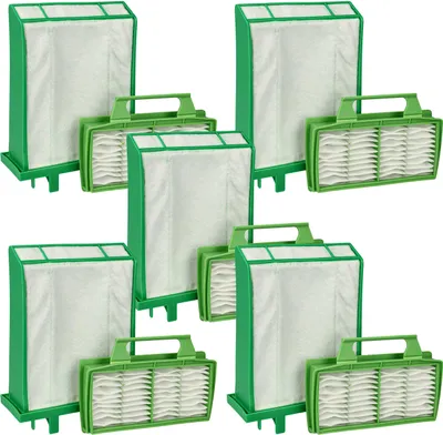 Produktbild von vhbw 5x Mikrofilter, 5x Hygieneschutzfilter Ersatz für Sebo 6696ER für Staubsauger