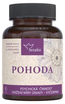 Obrázek produktu pro Pohoda-přírodní bylinné kapsle 90 tobolek-pro lepší psychiku a menší únavu