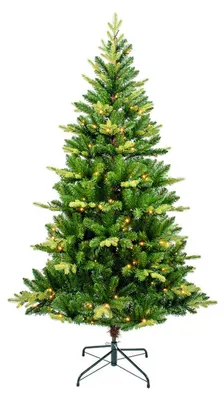 Image de Sapin de Noël artificiel à LED 180cm Sapin de Noël