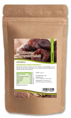 Produktbild von Mynatura getrocknete Aprikosen ungeschwefelt – ab 1kg