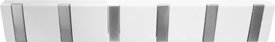 Immagine prodotto di HOME It® Flex appendiabiti con 6 ganci 48,4 × 2,2 x 7,2 cm nero