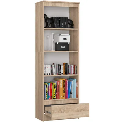 Produktbild von AKORD Furniture Factory RP0PREGDAB002, Eiche, 4 Regale, Matt, 16 mm, 350 mm, 600 mm