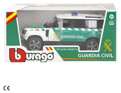 Productafbeelding van Land Rover Defender, civiele bewakingsdienst, metalen modelauto