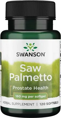 Produktbild von Sägepalme 160 mg 120 Weichkapseln Swanson Health Products