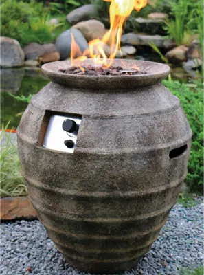 Produktbild von MODENO Gasfeuerstelle Katla anthrazit ca. Ø 59xH70 cm