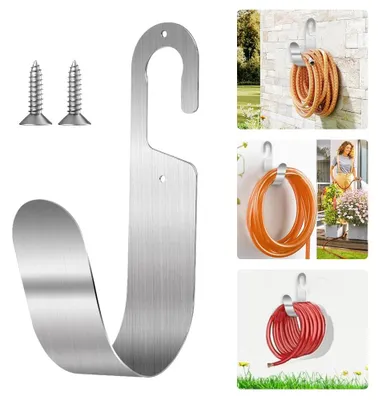 Produktbild von Schlauchhalter Wand Schlauchaufhängung Gartenschlauch Halterung Edelstahl