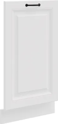 Produktbild von Frontblende für vollintegrierten Geschirrspüler 45 cm Stilo Weiß Küche Landhaus