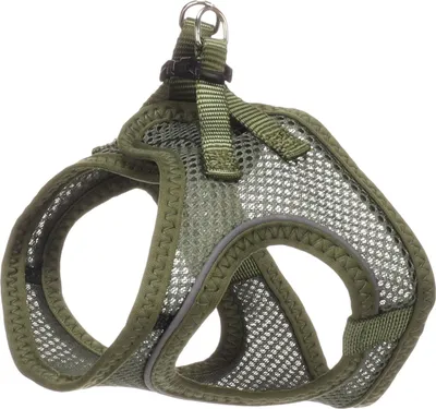 Obrázok produktu pre Postroj pre mačky Flamingo Step & Go Berta khaki, veľkosť: S