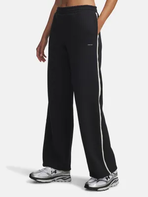 Produktbild von Under Armour Icon HWT Flc Puddle Pant für Damen – Schwarz SM