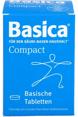 Produktbild von Basica Compact basische Tabletten, 360 St. Tabletten