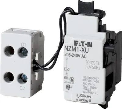 Obrázok produktu pre Podpäťová ochrana EATON NZM1-XU208-240AC 208-240VAC 259442