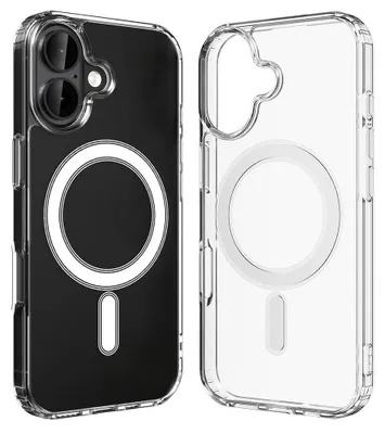 Zdjęcie produktu dla Etui Mercury Jelhard MagSafe do iPhone 17 przezroczysty
