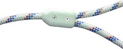 Produktbild von Tauwerkklemmen für 12/14 mm, Seilklemmen für Tauwerk, 1 Paar Kunststoffklemmen