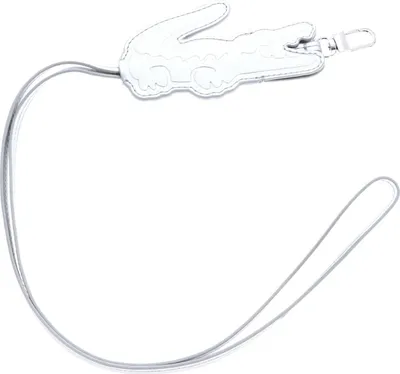 Immagine prodotto di LACOSTE portachiavi Key Holder Shiny Silver argentato