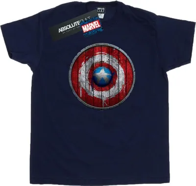 Produktbild von Marvel - T-Shirt für Herren BI43118 (3XL) (Marineblau)