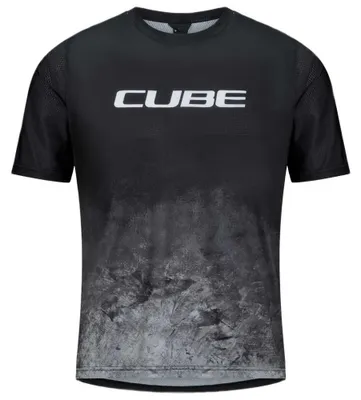 Produktbild von Cube Moonstone Kurzarm Enduro Trikot Schwarz M Mann Schwarz M