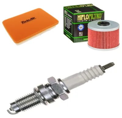 Image de Kit d'entretien pour Adly Hurricane 500 S LOF 2016-2019 : filtre à air, filtre à huile, bougie d'allumage de pamoto - Neuf