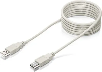 Produktbild von Equip USB 2.0 Connection Cable 5.0m, 5 m, USB A, USB A, Beige