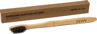 Produktbild von Zew For Men Bambus-Zahnbürste für Erwachsene - 100% biologisch abbaubar