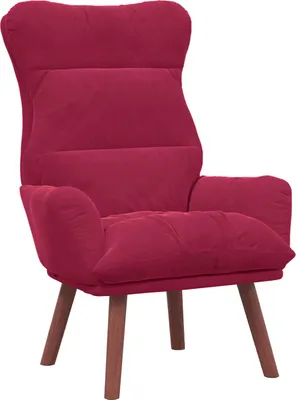 Obrázok produktu pre vidaXL Kreslo vínová červená 69 x 74 x 93 cm Zamat