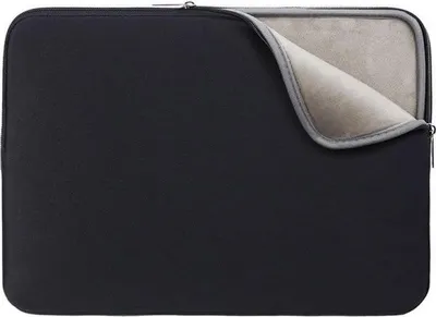 Produktbild von Mobigear Basics Laptop Sleeve 16 Zoll Laptop Hülle - Schwarz
