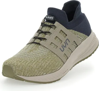 Produktbild von UYN Nature Tune Vibram wasserfeste Slip-on Sneaker aus Wolle Herren olive melange/anthracite 46