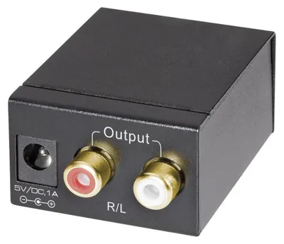 Produktbild von AV Konverter [Toslink, Cinch-Digital - Cinch] SpeaKa Professional SP-DAC-TKC