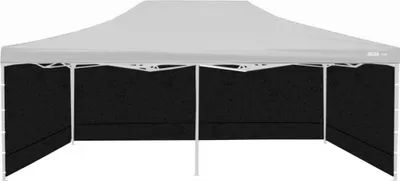 Immagine prodotto di Aga Pannelli laterali per stand di vendita 3x6m Nero