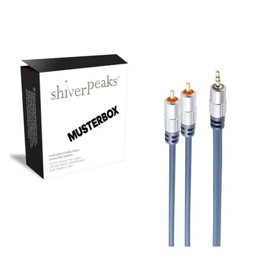 Immagine prodotto di shiverpeaks sp-PROFESSIONAL spina jack 3,5 mm / 2x spina RCA, 1,5 m