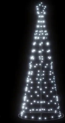 Zdjęcie produktu dla vidaXL Choinka LED 200 diod LED zimna biel 180 cm